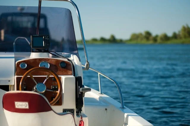A boat on the water