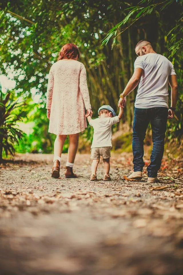 A family walking together